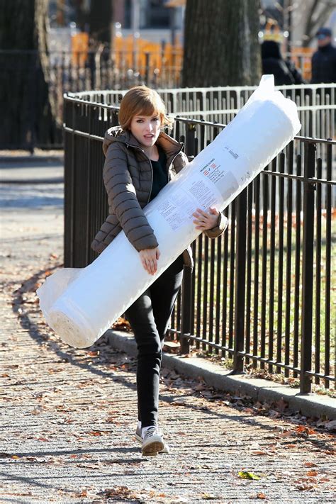 Anna Kendrick - Tompkins Square Park in NYC 12/20/2019 • CelebMafia
