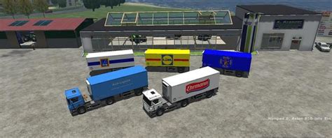 Ls2011 Sattelzug Pack Für Die Aichmap V 1 Mod Packs Mod Für