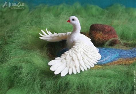 Лебедь (брошь) в интернет-магазине на Ярмарке Мастеров | Брошь-булавка ...