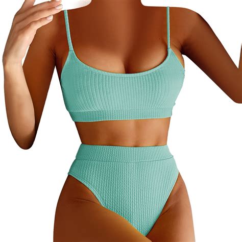 Cathalem Women S Two Piece Bikini Swimsuit Bathing Suit Bathing Suit For Women Piece Bikini