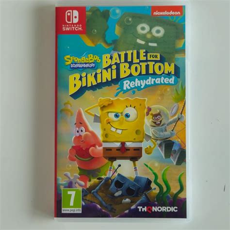 SpongeBob SquarePants Battle for Bikini Bottom Switch Gebraucht in Courchapoix für CHF
