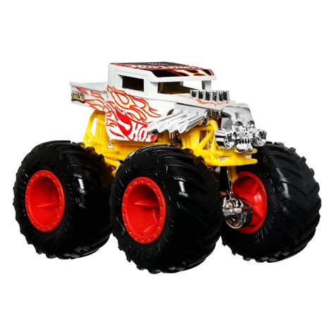 Masinuta Hot Wheels Monster Trucks Color Shifters Bone Shaker EMAG Ro