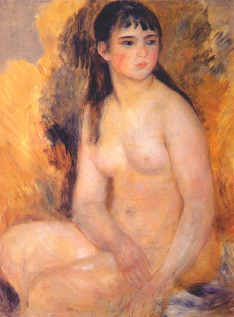 Nude By Pierre Auguste Renoir Artchive
