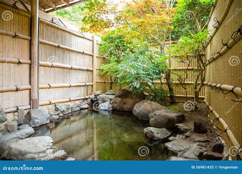 Outdoor Onsen Japanese Hot Spring Stock Image Image Of Onsen Pool