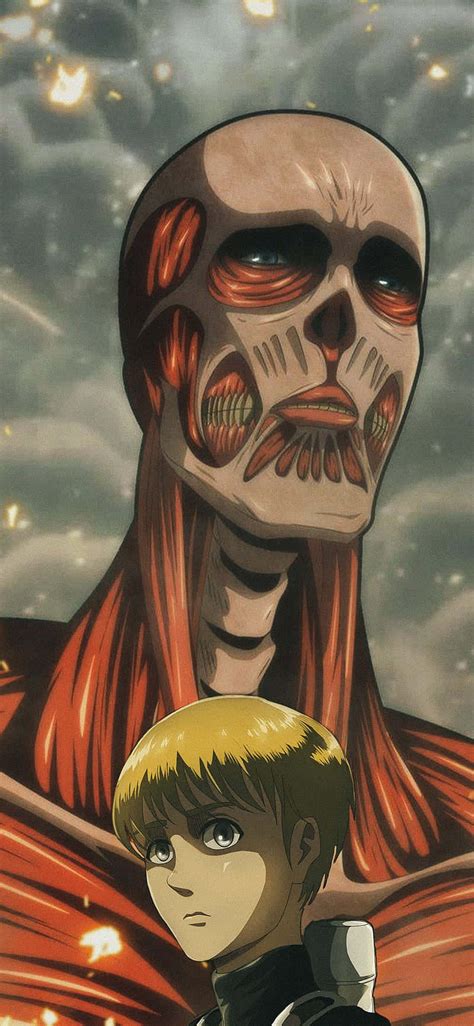 colossal titan armin arlert wallpaper wallpaperscom