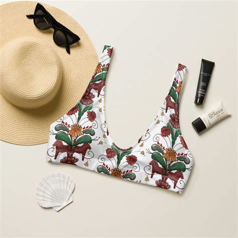 Bikini Top Kurbitsmönster Finibikini se