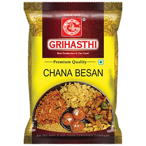 Buy Grihasthi Chana Besan Premium Natural Rich In Protein Fibre