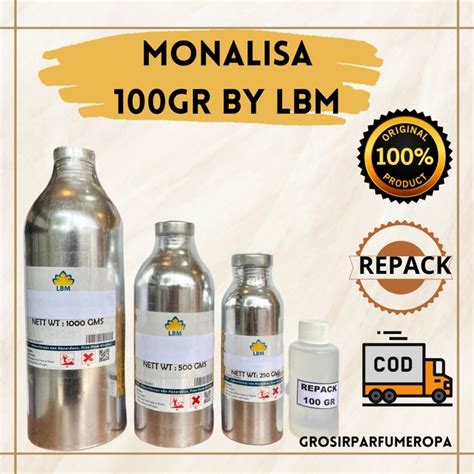 Jual Bibit Parfum MONALISA 100GR REPACK BY LBM ORIGINAL PABRIK