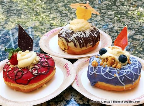 News And Review New Gourmet Doughnuts At Disneyland Hotel The Disney