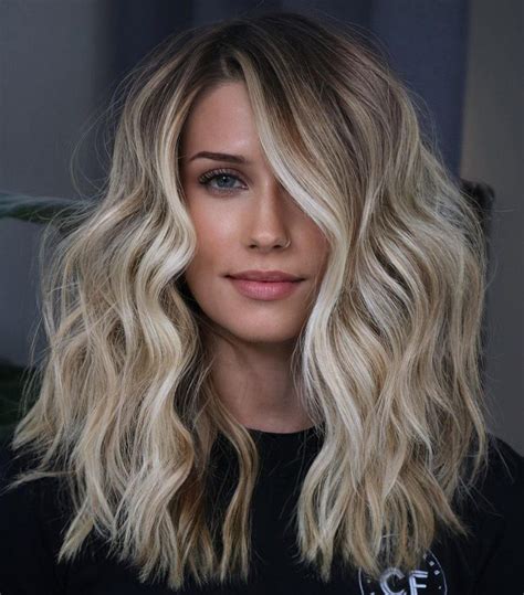 Blonde Hair With Dark Roots