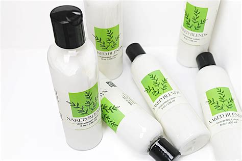 Naked Blends Unscented Lotion Fragrance Free Non Greasy