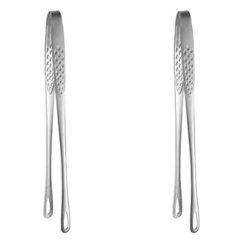 Be Tool Pcs Stainless Steel Cooking Food Tongs Hot Pot Spoon Strainer With U Shaped Hollow