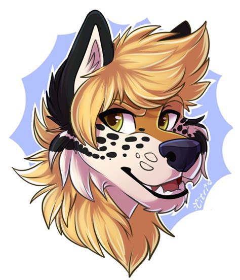 The Big ImageBoard TBIB Anthro Black Nose Blonde Hair Canid Canine Citrinelle Digital