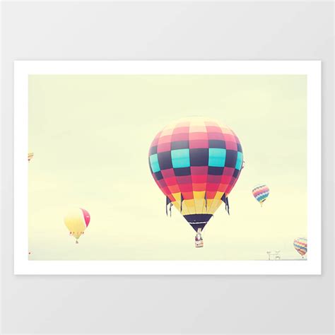 Hot Air Balloon Nursery Decor Gender Neutral Nursery Prints Etsy