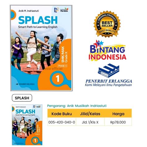 Jual Splash Smart Path To Learning English Kelas Smk Mak Kurikulum