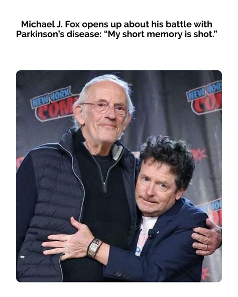 Michael J. Fox opens up about his battle with Parkinson’s disease: “My