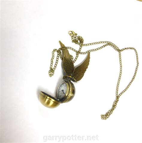 Часы подвеска Золотой Снитч В наличии в интернет-магазине GarryPotter.net