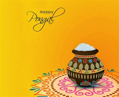 Happy Pongal Day Greeting Cards Pongal Greetings Cards