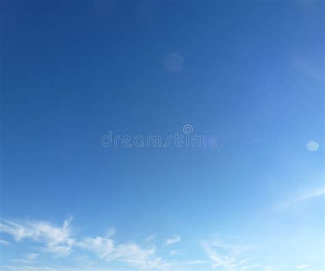 Blue Skies Stock Image Image Of Tree Angle Reflection 55805255