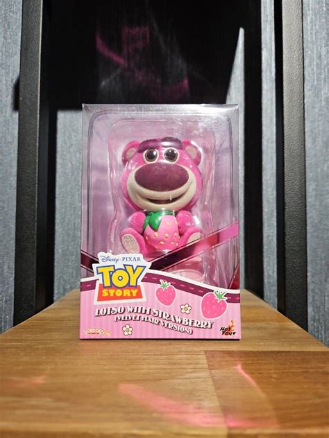 Hot Toys Toys Story Lotso With Strawberry Velvet Hair Version Cosbaby MISB Hobbies Toys Toys