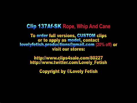 Clip 137Af SK Rope Whip And Cane Sale 9 XVIDEOS