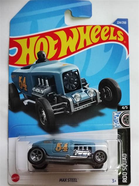Машинка Хот Вілс 1 64 MAX STEEL колекція Rod Squad Hot Wheels Mattel HCT29 ID 2221823998 ціна