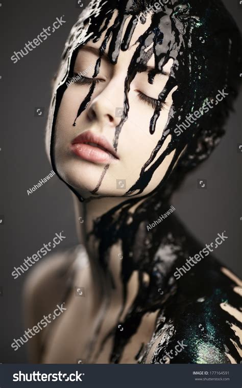 Naked Woman Paint Images Stock Photos Vectors Shutterstock