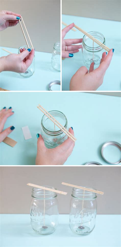 How to make DIY mason jar candles