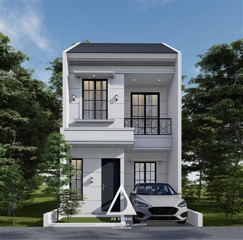 Sederhana Namun Berkelas: Desain Rumah 2 Lantai untuk Kehidupan yang