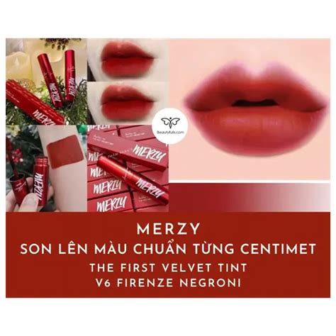 Son Merzy V Vỏ Đỏ Another Me Màu Đỏ Gạch Hot Đẹp Nhất