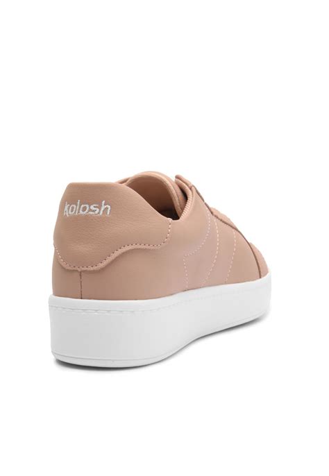 T Nis Flatform Kolosh Pespontos Nude Compre Agora Dafiti Brasil