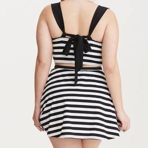 Torrid Swim Torrid Striped Halter Bikini Swimsuit Top X Poshmark