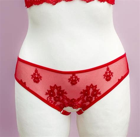 Bikini Transparent Avec Entrejambe Ouvert Et Culotte Ouverte Bikini Sans Entrejambe Ouvert