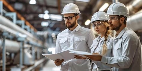 Premium Photo | Vision of the Future Diverse Engineers Collaborating on ...