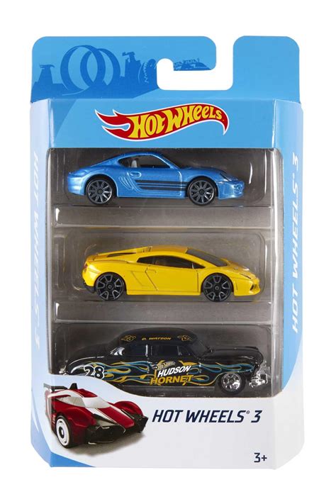 Hot Wheels Confezione Da Tre Macchinine Veicoli Classici Ed Esclusivi In Scala Da