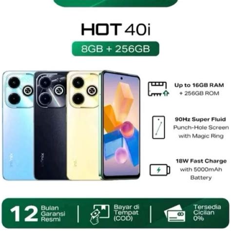 Jual Infinix Hot I Nfc Gb Garansi Resmi Shopee Indonesia
