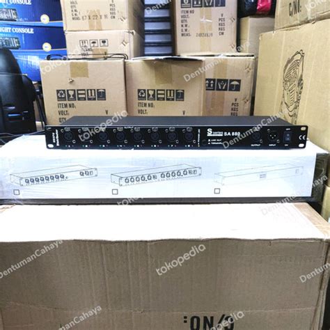 Jual Splitter Spliter SA880 8 ways SSeries Dmx 8 channel 8ch - Jakarta ...