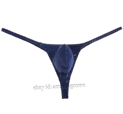 Sexy Herren Mini Bikini Tanga Unterwäsche Jungs posierend Tangas Kontur Etui G String eBay