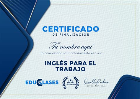 INGLÉS PARA EL TRABAJO Educlases