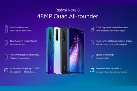 Redmi Note 8, Redmi Note 8 Pro Launched in India: Specs, Price and More ...