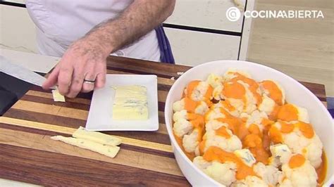 Coliflor Con Salsa De Tomate Y Queso Karlos Arguiñano