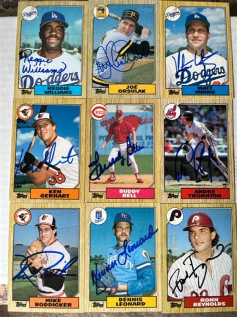 Popularity Of 1987 Topps Baseball Set Leads To Interesting TTM Project