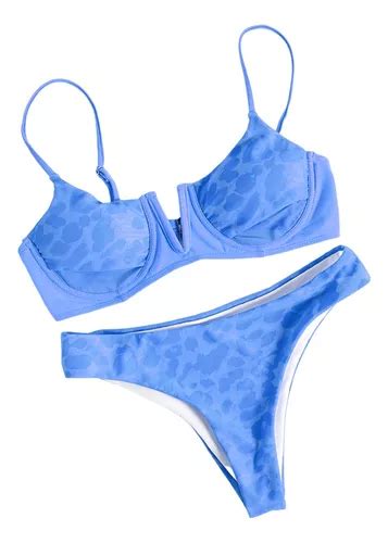 Traje De Baño Sexy Bikini Negro Través De Malla Dos Piezas MercadoLibre