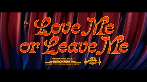 Review: Love Me or Leave Me BD + Screen Caps - Movieman's Guide to the ...