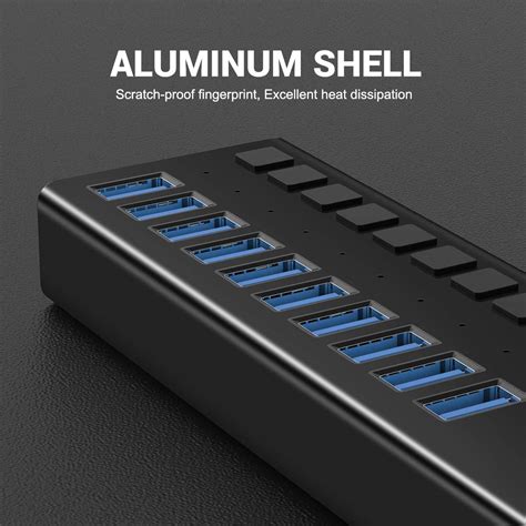 Mua Ageen Usb Hub 30 Powered 90w Data Hub Multiport 16 Port Powered