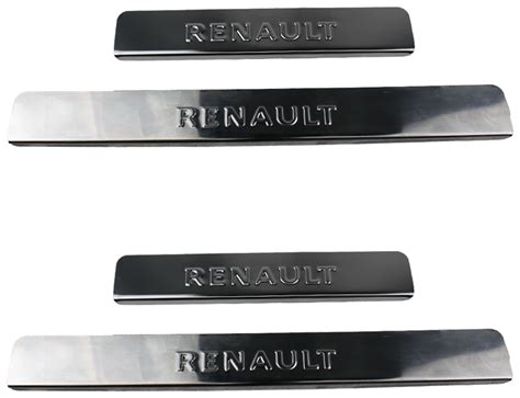 Купить пластиковые накладки на пороги рено логан — купить по низкой ...