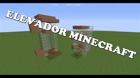 1 Como Fazer Um Elevador No Minecraft Funcional Em Todas As VersÕes