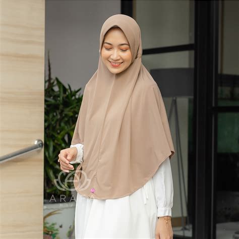 Jual Khimar Maura L By Arafa Hijab Shopee Indonesia