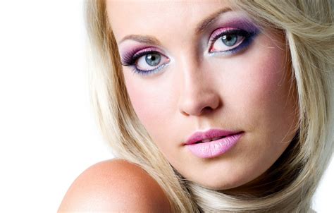 Wallpaper sexy look blonde makeup for mobile and desktop section стиль resolution 1920x1200