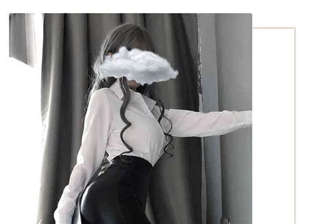 Jimiko Patent Leather Faux Leather Mini Skirt Sexy Lingerie Set For Female Secretary And